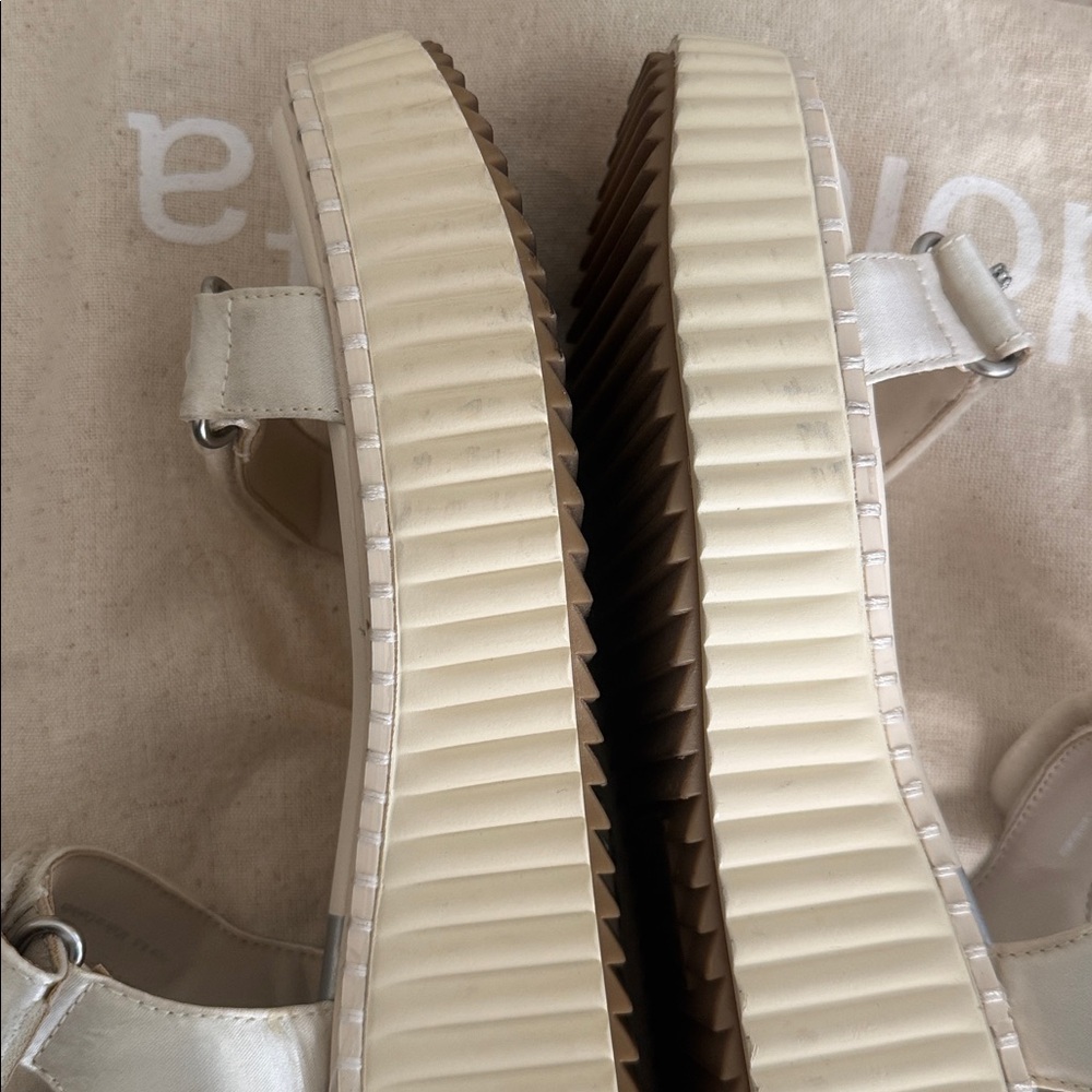 Dolce Vita Women's Debra Cream Sandals Size 8.5 M Good Condition - Picture 9 of 15